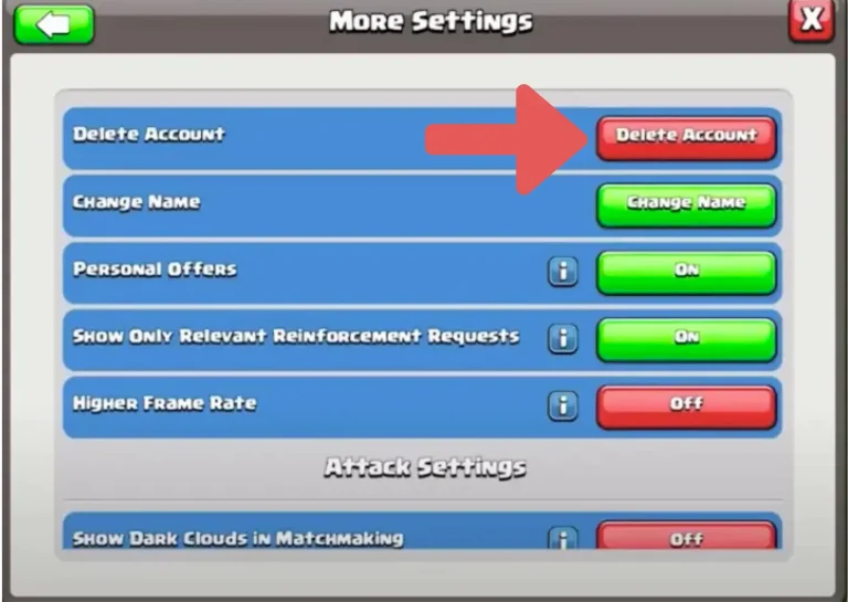 How to Delete Clash of Clans Account: Step-by-Step Guide 4 delete account in coc