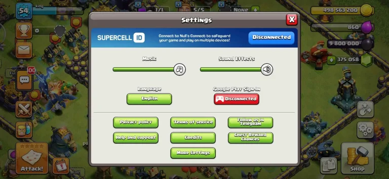 How to Delete Clash of Clans Account: Step-by-Step Guide 3 more settings