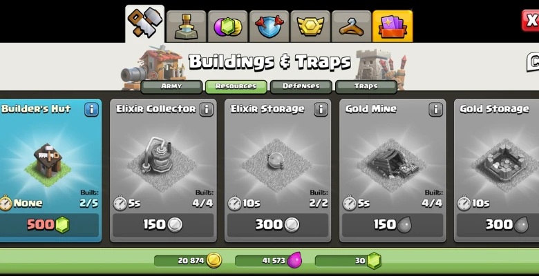 building and traps (Resources)