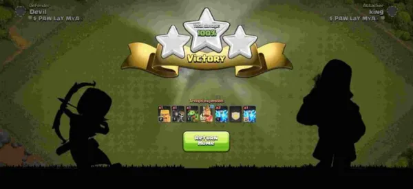 Download Clash of Clans MOD APK v18.0.5 (Unlimited everything) 3 victory star