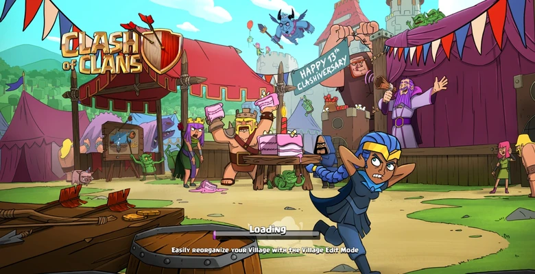 Clash of Clans 13th anniversary event